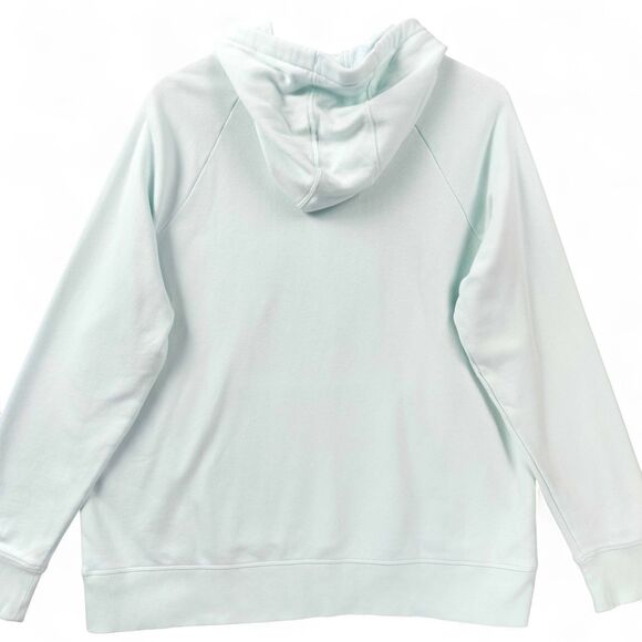 Under Armour Women’s Hoodie XL Mint Green Kangaroo Pocket Embroidered Logo - Picture 2 of 10
